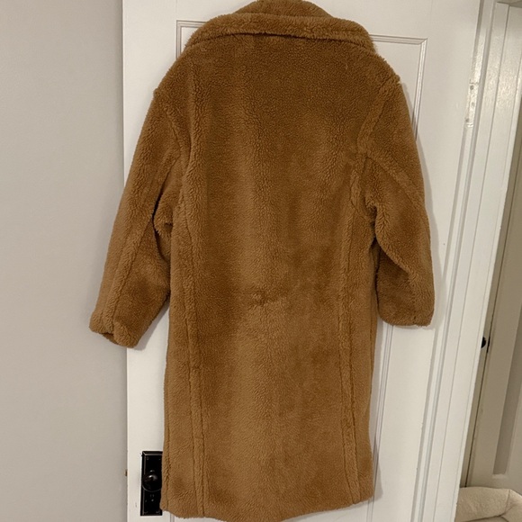 Boohoo Camel Teddy Jacket - Picture 5 of 5